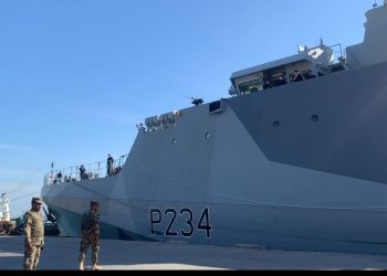 Ro’o Marina  His Majesty’s Ship (HMS) Husi Reino Unidu Halo Vizita mai  Timor-Leste Atu  Haforsa Bilateral