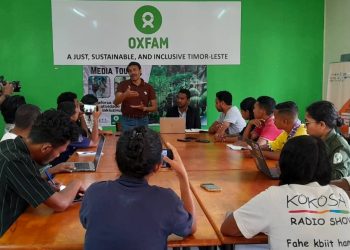 Atu Promove Setór Agrikultura OXFAM ho AJTL Kontinua Realiza Media Tour