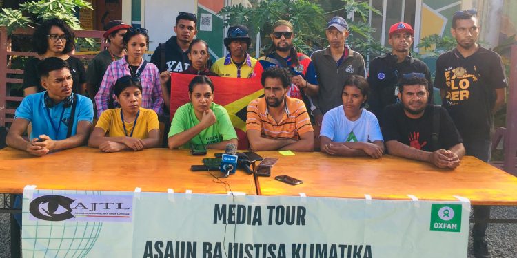 AJTL-OXFAM TL Kontinua Kria Espasu ba Media no Jornalista Sira Hodi Advokasia ba Asuntu Justisa Klimátika