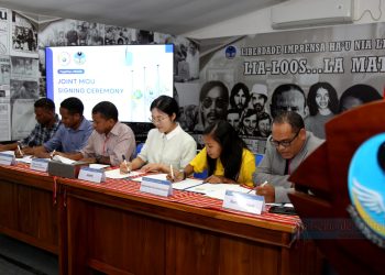 CI-HWPL Asina MoU ho Organizasaun Mídia Lima.