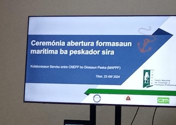 CNEFP Tibar, fó Formasaun ba Peskador Sira hodi Responde Asidente Iha Tasi Laran